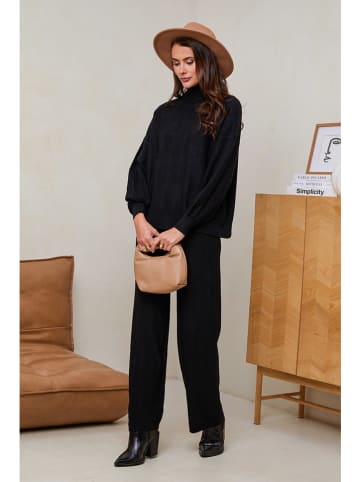 Soft Cashmere 2-częściowy zestaw w kolorze czarnym
