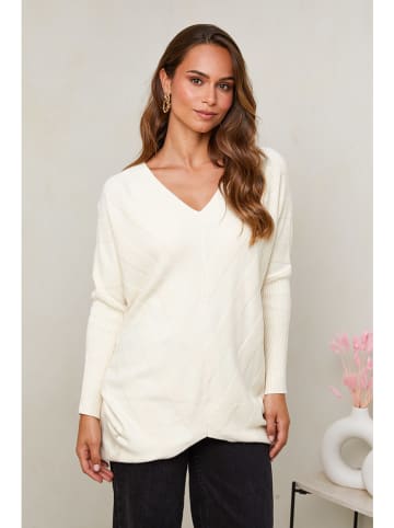 Soft Cashmere Pullover in Creme