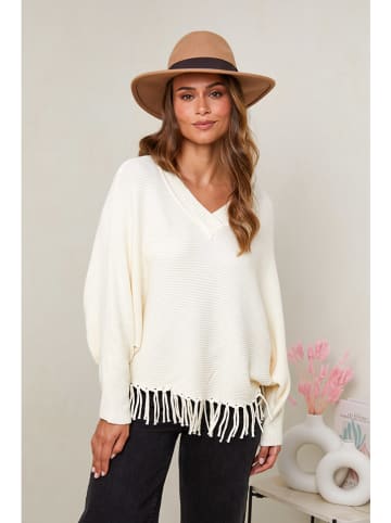 Soft Cashmere Pullover in Creme