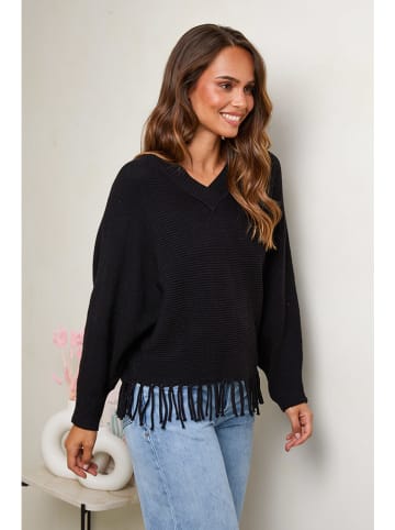Soft Cashmere Trui zwart