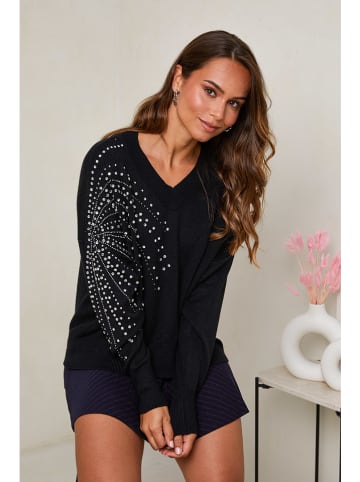 Soft Cashmere Trui zwart