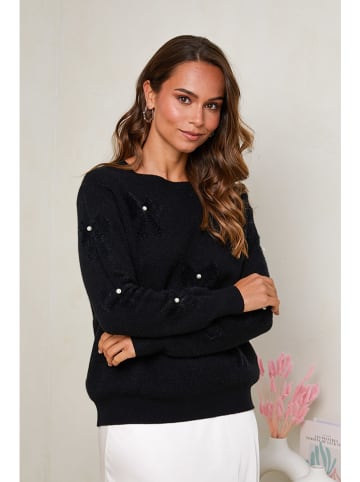 Soft Cashmere Trui zwart