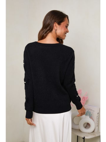 Soft Cashmere Trui zwart