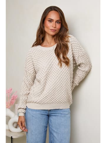 Soft Cashmere Pullover in Sand