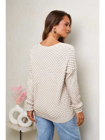 Soft Cashmere Trui zandkleurig