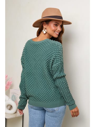 Soft Cashmere Trui groen