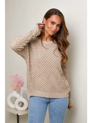 Soft Cashmere Sweter w kolorze beżowym