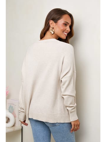 Soft Cashmere Pullover in Creme