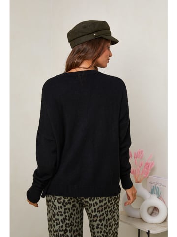 Soft Cashmere Pullover in Schwarz