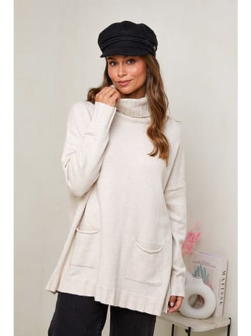 Soft Cashmere Golf w kolorze kremowym