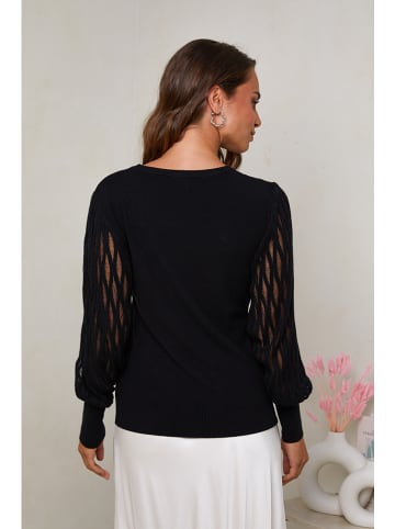 Soft Cashmere Trui zwart