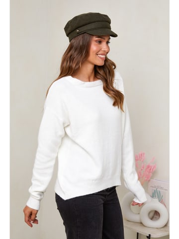Soft Cashmere Pullover in Creme