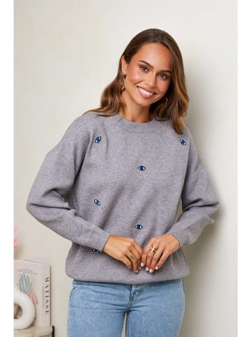 Soft Cashmere Trui grijs