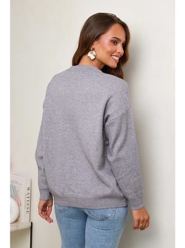Soft Cashmere Pullover in Grau