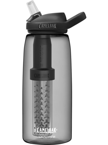 CamelBak Trinkflasche "Eddy+ Lifestraw" in Grau - 1 l