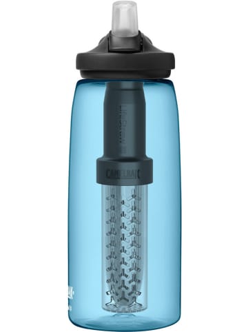 CamelBak Trinkflasche "Eddy+ Lifestraw" in Hellblau - 1 l