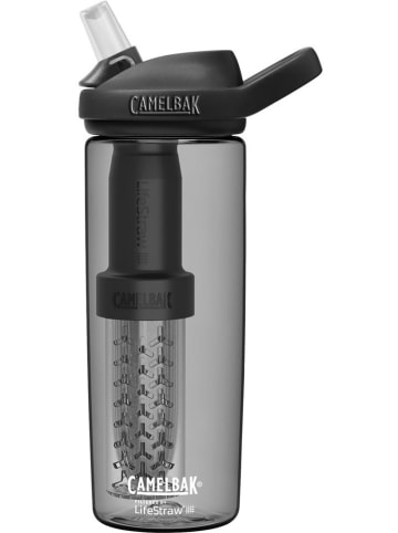 CamelBak Trinkflasche "Eddy+ Lifestraw" in Grau - 600 ml