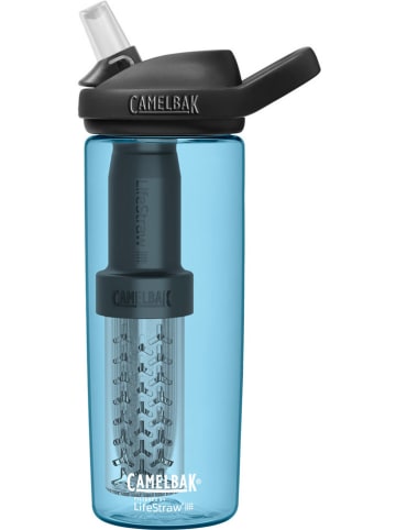 CamelBak Trinkflasche "Eddy+ Lifestraw" in Hellblau - 600 ml