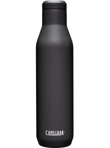 CamelBak Edelstahl-Isolierflasche "CB" in Schwarz - 750 ml