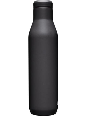 CamelBak Edelstahl-Isolierflasche "CB" in Schwarz - 750 ml