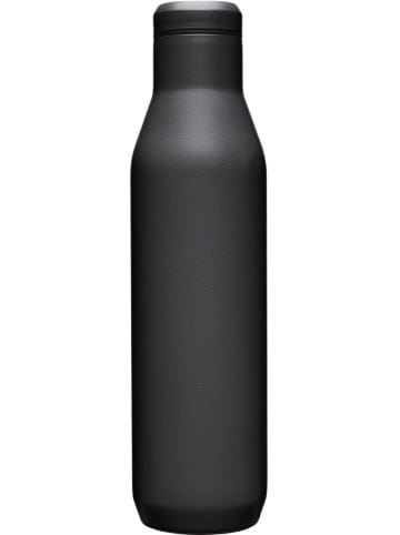 CamelBak Edelstahl-Isolierflasche "CB" in Schwarz - 750 ml