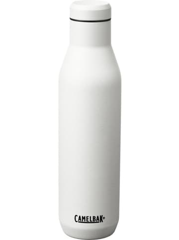 CamelBak Edelstahl-Isolierflasche "CB" in Weiß - 750 ml