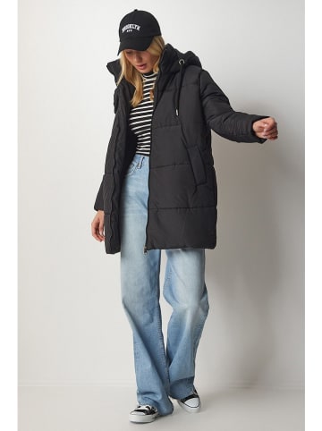 Happiness Istanbul Steppjacke in Schwarz