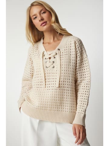Happiness Istanbul Pullover in Creme