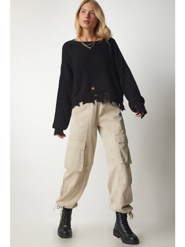Happiness Istanbul Pullover in Schwarz