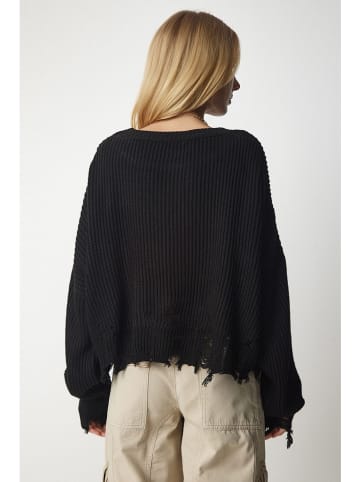 Happiness Istanbul Pullover in Schwarz