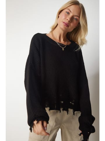 Happiness Istanbul Pullover in Schwarz