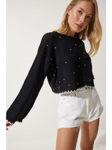 Happiness Istanbul Pullover in Schwarz