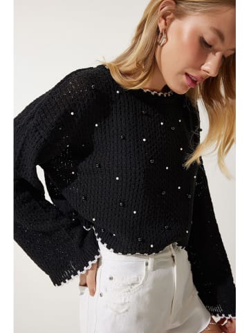 Happiness Istanbul Pullover in Schwarz