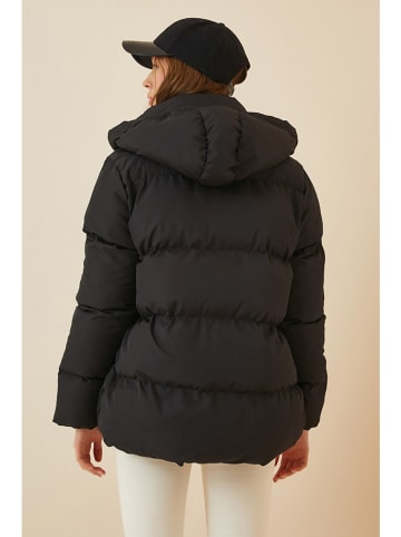 Happiness Istanbul Steppjacke in Schwarz