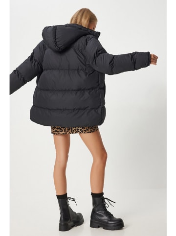 Happiness Istanbul Steppjacke in Schwarz