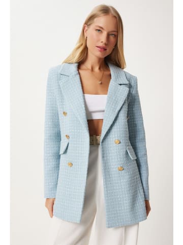 Happiness Istanbul Blazer in Hellblau
