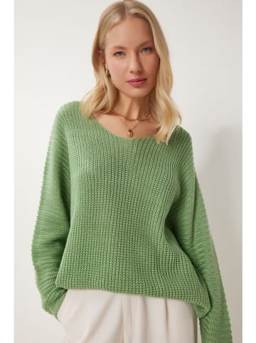 Happiness Istanbul Pullover in Grün