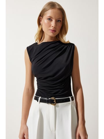Happiness Istanbul Top in Schwarz