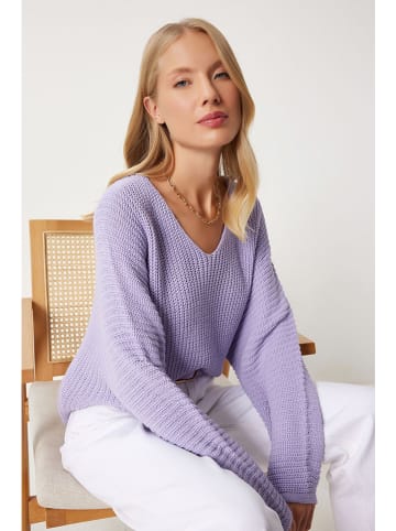 Happiness Istanbul Sweter w kolorze fioletowym