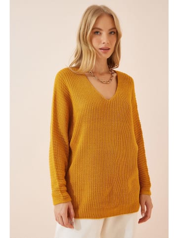 Happiness Istanbul Pullover in Hellbraun