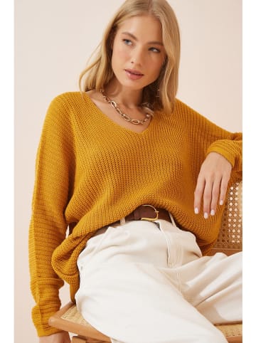 Happiness Istanbul Pullover in Hellbraun