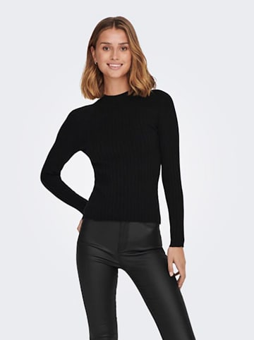 JDY Sweter w kolorze czarnym