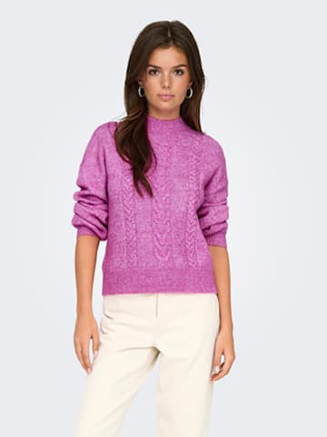 JDY Sweter w kolorze fioletowym