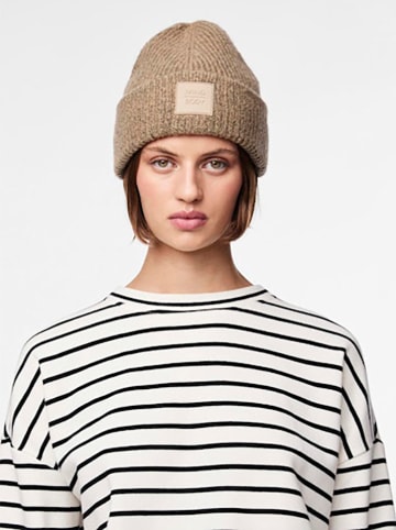 Pieces Beanie in Braun