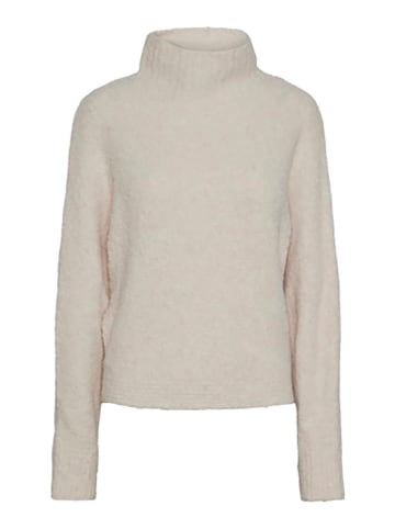 Pieces Pullover in Creme