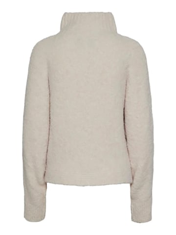 Pieces Pullover in Creme