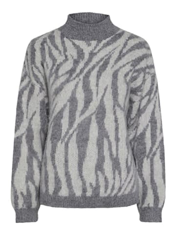 Pieces Pullover in Grau