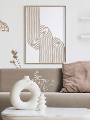 Orangewallz Ingelijste kunstdruk "Knot" - (B)50 x (H)70 cm