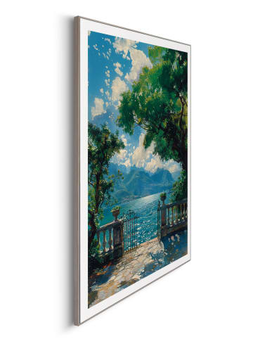 Orangewallz Gerahmter Kunstdruck "Italian Terrace"