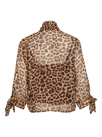 Vila Bluse in Hellbraun